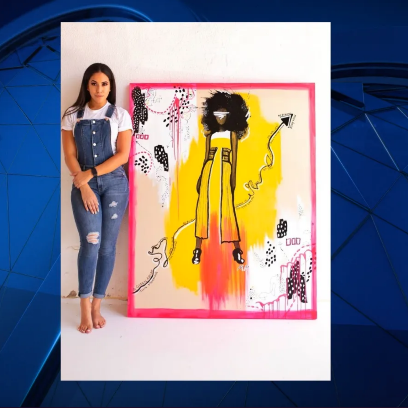 Artist Uses Talent to Start Conversations, Help Local Nonprofit