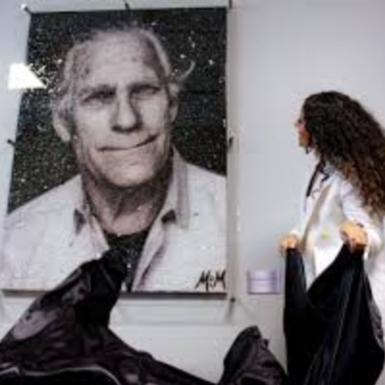 Trammell S. Crow Painting Reveal