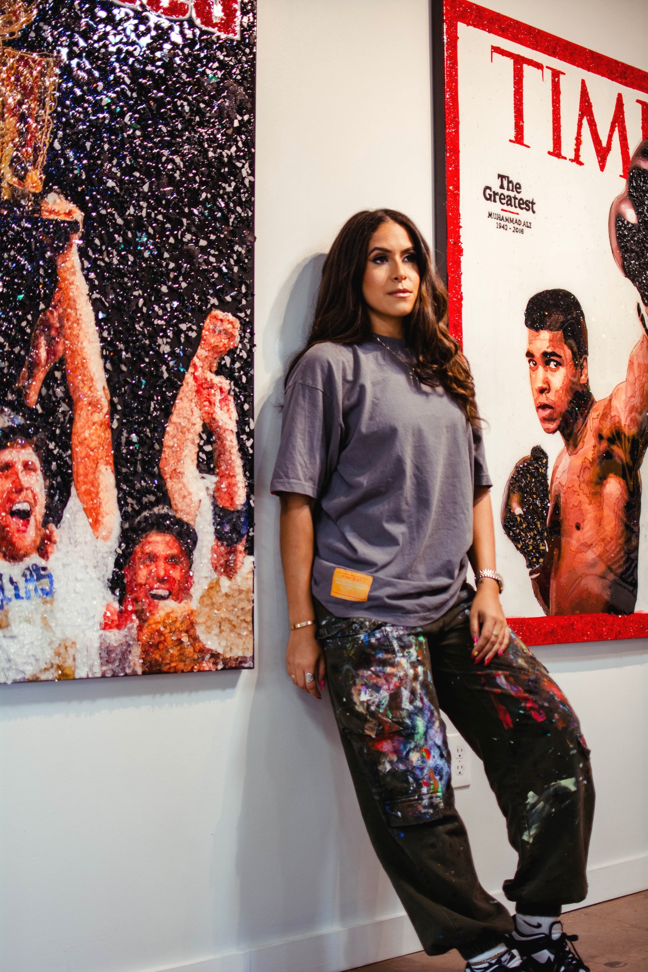 Women's Custom Painted Pants – marianmekhailart